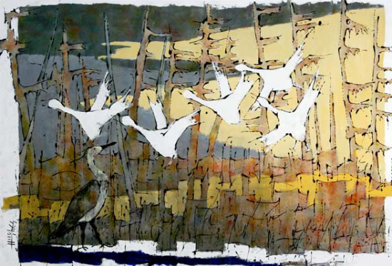 Les grandes chaleurs  - Louis Hughes (2016-07-22) - Galerie Richelieu
