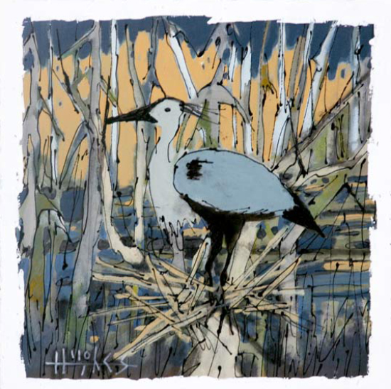 Les reflets bleus des eaux du nord  - Louis Hughes (2019-07-24) - Galerie Richelieu