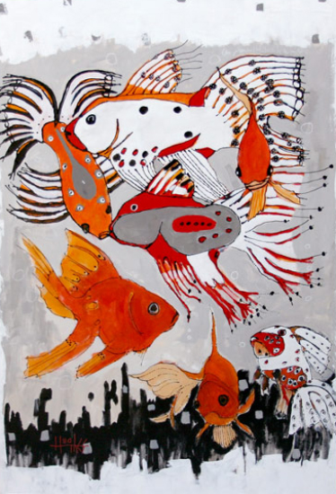 Parenthèses liquides  - Louis Hughes (2017-11-10) - Galerie Richelieu