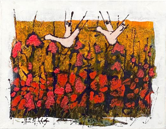 Rose des vents - Louis Hughes (2022-01-07) - Galerie Richelieu