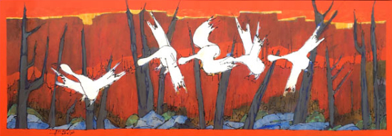 Rouge ambiant  - Louis Hughes (2020-09-10) - Galerie Richelieu