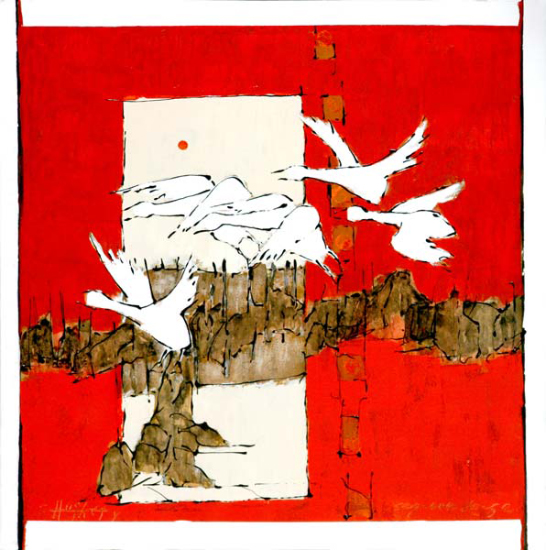 Séquence rouge - Louis Hughes (2013-05-15) - Galerie Richelieu