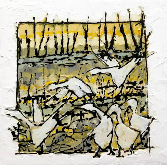 Thrut to next stop  - Louis Hughes (2021-01-03) - Galerie Richelieu