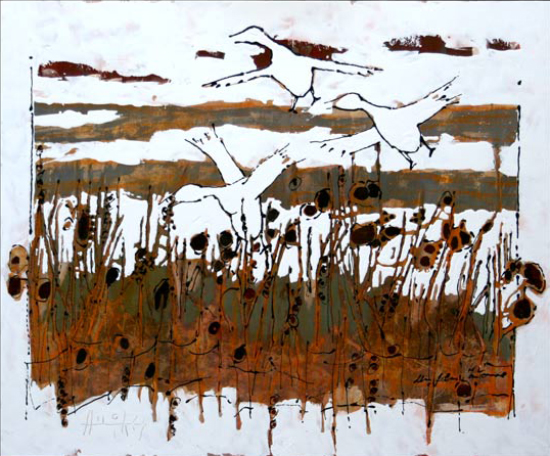 Un peu l’automne  - Louis Hughes (2017-09-02) - Galerie Richelieu