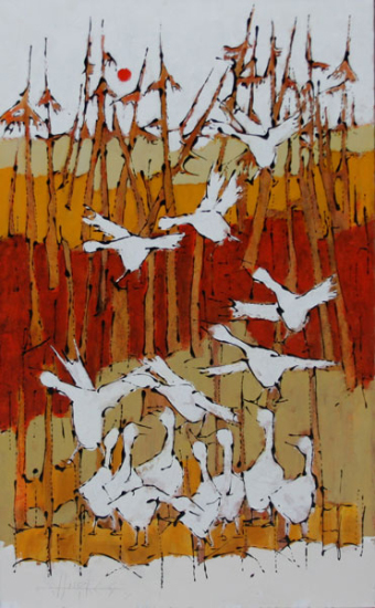 Walking with you - Louis Hughes (2016-09-30) - Galerie Richelieu