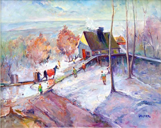 Cabane à sucre  - Francesco Iacurto (1908-2001) (2015-08-21) - Galerie Richelieu
