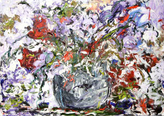 Lavender floral - George Maes (2013-05-01) - Galerie Richelieu