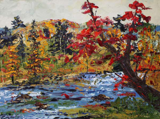 Leaning tree - George Maes (2014-12-02) - Galerie Richelieu