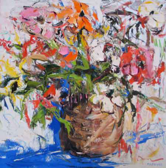 La table bleue - Gerda Marschall (2010-08-04) - Galerie Richelieu