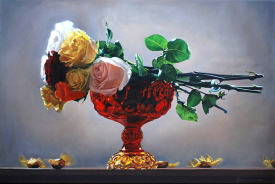 Des roses et des bonbons - Guy-Anne Massicotte (2014-05-01) - Galerie Richelieu