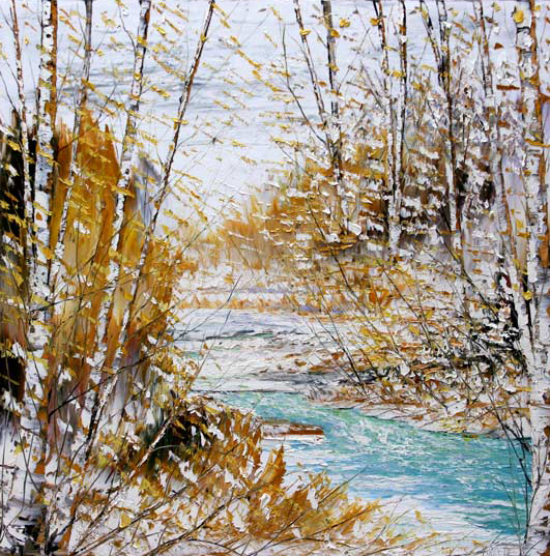 Hiver à Bromont  - André Pleau (2018-09-23) - Galerie Richelieu