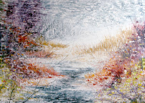Regard sur la baie un matin - André Pleau (2015-10-06) - Galerie Richelieu