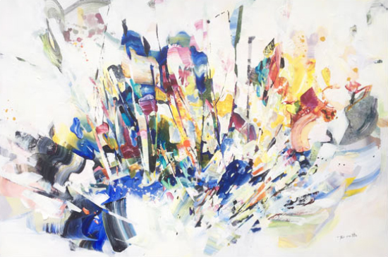 Au solstice  - Geneviève Pratte (2021-04-09) - Galerie Richelieu