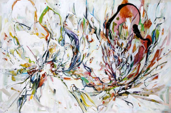 Duo capucines  - Geneviève Pratte (2017-06-16) - Galerie Richelieu
