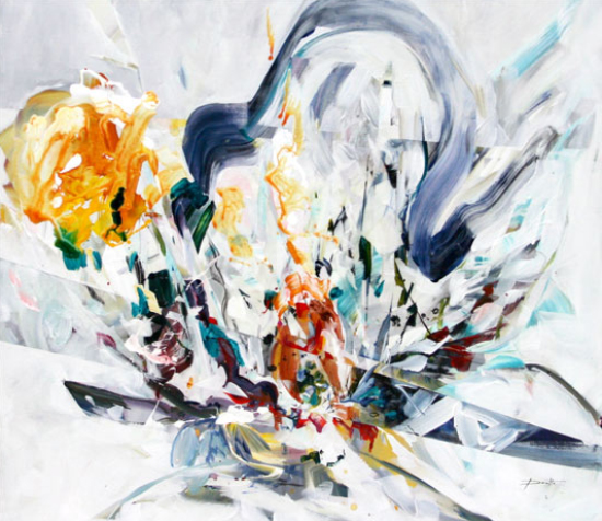 Fleurs d’hiver II - Geneviève Pratte (2018-03-06) - Galerie Richelieu
