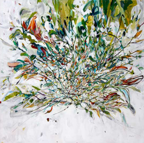 Gold phthalo - Geneviève Pratte (2016-12-08) - Galerie Richelieu