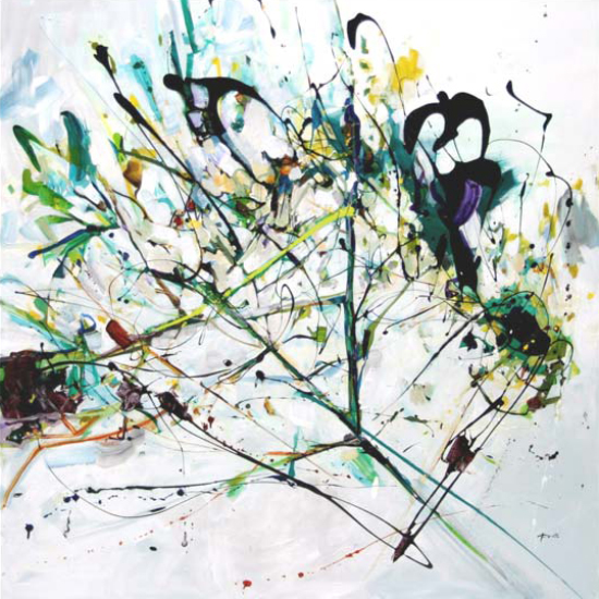 Le bouquet II - Geneviève Pratte (2016-01-03) - Galerie Richelieu