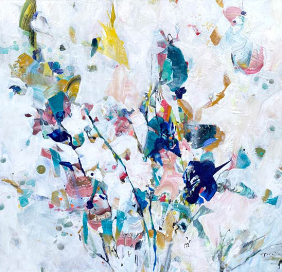 Rose limette  - Geneviève Pratte (2022-01-26) - Galerie Richelieu