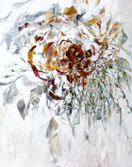Soie et dentelles  - Geneviève Pratte (2016-12-08) - Galerie Richelieu