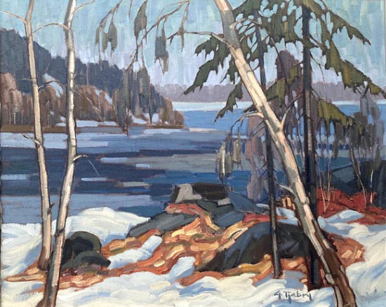 Les lacs et sous bois de la belle province - Gaston Rebry (2024-02-25) - Galerie Richelieu
