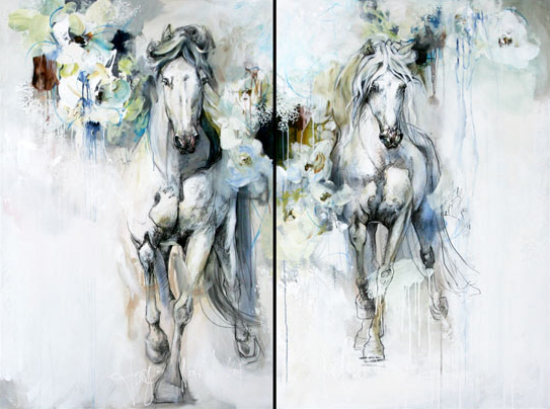 À la porte du printemps Binôme - Léa Rivière (2019-07-11) - Galerie Richelieu