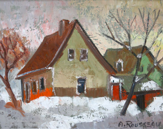 Rue Sainte-Anne Saint-Étienne - Albert Rousseau (1908-1981) (2018-11-09) - Galerie Richelieu