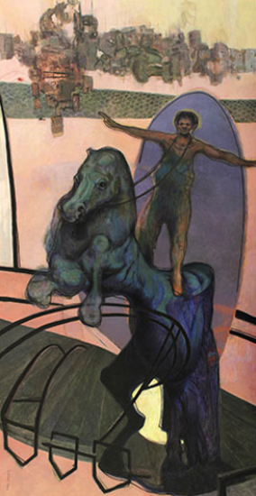 La cooperation homme animal - Daniel Sarazin (2020-08-21) - Galerie Richelieu