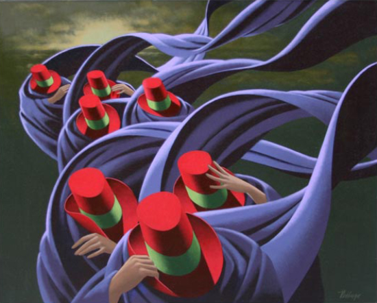Longue sera la route  - Claude Théberge (1934-2008) (2017-12-08) - Galerie Richelieu