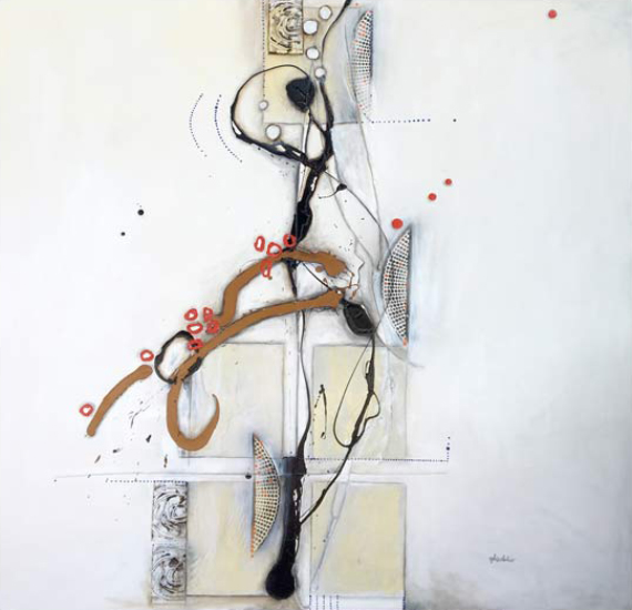 Bien positionné  - Sylvie Cloutier (2021-04-14) - Galerie Richelieu