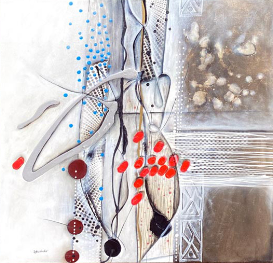 Le tracé  - Sylvie Cloutier (2023-04-27) - Galerie Richelieu