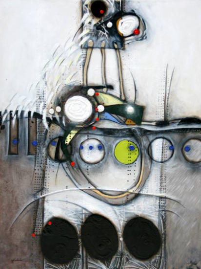 Milieu effervescent  - Sylvie Cloutier (2018-03-29) - Galerie Richelieu