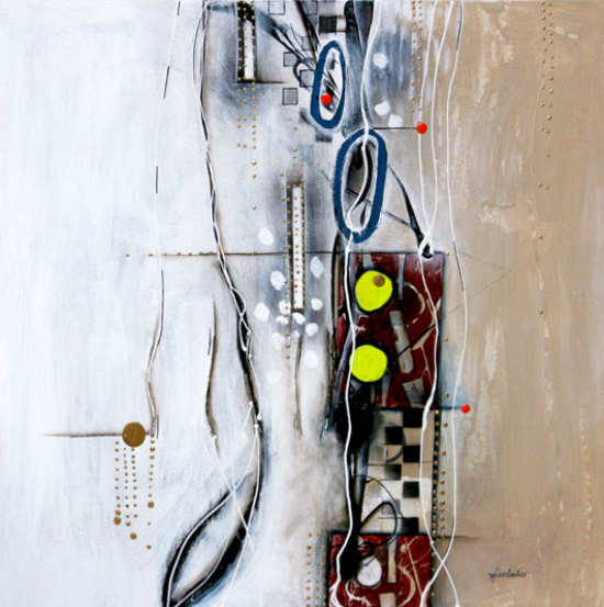 Relier les points - Sylvie Cloutier (2019-06-12) - Galerie Richelieu