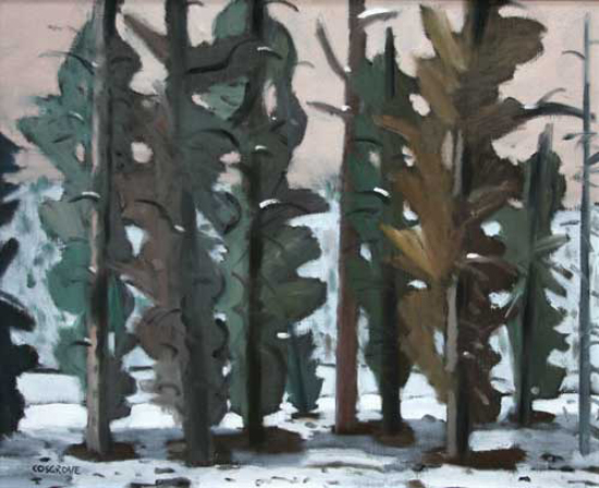 Treed landscape - Stanley Morel Cosgrove (1991-2002) (2015-04-10) - Galerie Richelieu