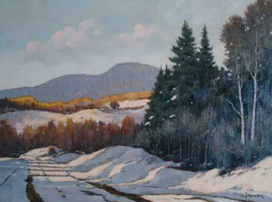 Canadian winter - Marcel Favreau (1921-2020) (2010-08-29) - Galerie Richelieu