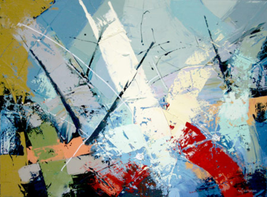 Fête nocturne  - Marcel Favreau (1921-2020) (2012-11-04) - Galerie Richelieu