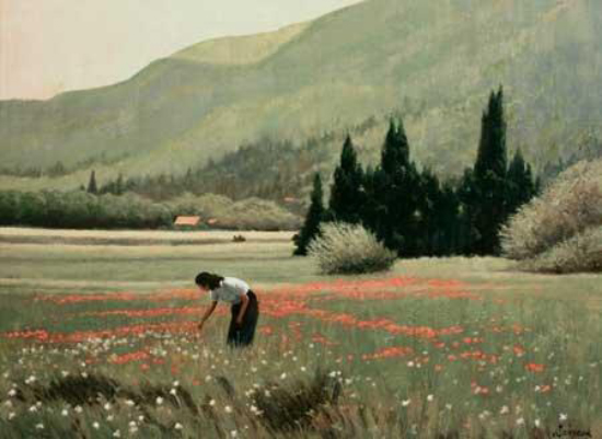 Les coquelicots - Marcel Favreau (1921-2020) (2010-11-24) - Galerie Richelieu
