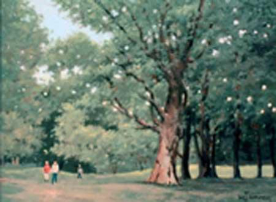 Parc du Mont St-Bruno - Marcel Favreau (1921-2020) (2010-11-24) - Galerie Richelieu