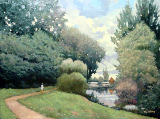 Parc Lacoursière  - Marcel Favreau (1921-2020) (2013-07-01) - Galerie Richelieu
