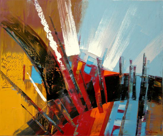 Reflets de lumière  - Marcel Favreau (1921-2020) (2017-03-30) - Galerie Richelieu