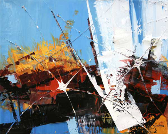 Rhapsody in blue - Marcel Favreau (1921-2020) (2014-03-21) - Galerie Richelieu