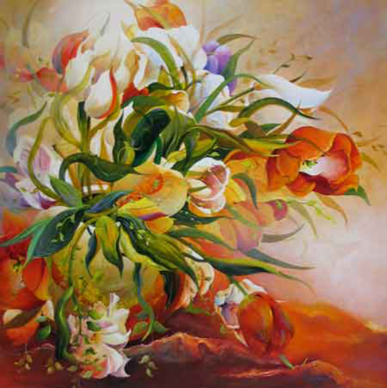 La mémoire des fleurs - Marthe Francoeur (2010-08-04) - Galerie Richelieu