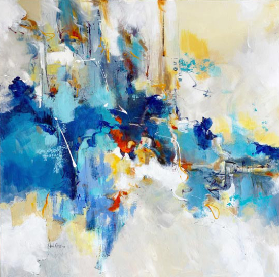 Bleu Jazz  - Nicole Grisé (2021-07-16) - Galerie Richelieu
