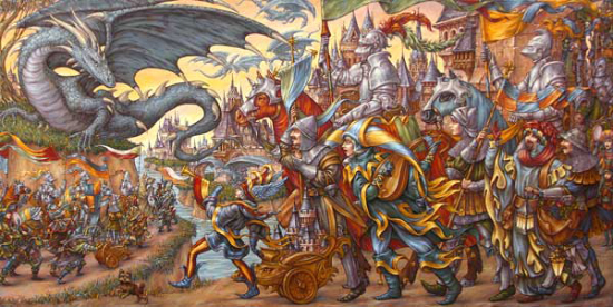 La légende des dragons bleus - Richard Hétu (2012-07-25) - Galerie Richelieu