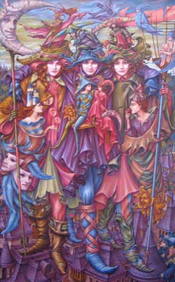 La partance des vacanciers  - Richard Hétu (2010-09-21) - Galerie Richelieu