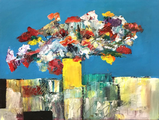 Flowers for the lady  - Pierre Huot (2020-11-18) - Galerie Richelieu