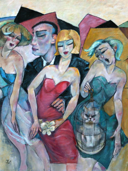 Plaisirs de nuit III - Pierre Huot (2017-12-08) - Galerie Richelieu