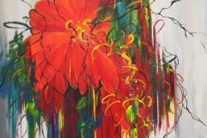 Ah! les fleurs - Luce Lamoureux (2014-04-02) - Galerie Richelieu