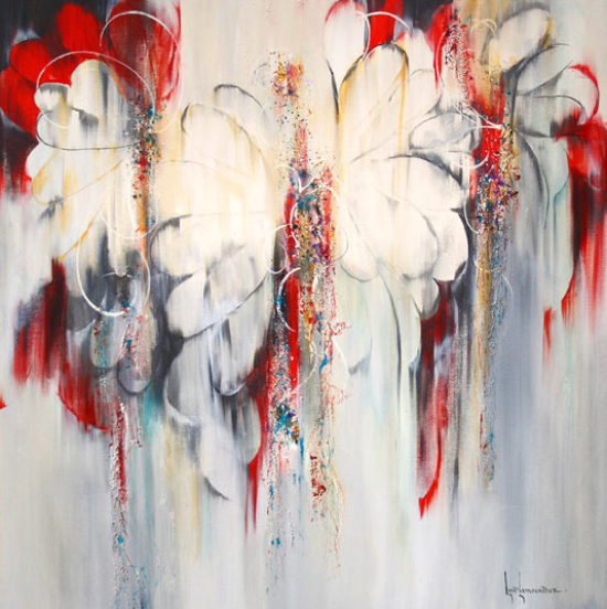 Bouquet de coeurs  - Luce Lamoureux (2017-11-19) - Galerie Richelieu