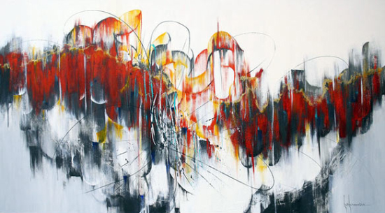 Horizon de couleurs  - Luce Lamoureux (2024-03-21) - Galerie Richelieu