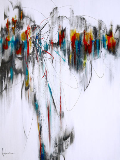 Lignes et couleurs - Luce Lamoureux (2020-09-12) - Galerie Richelieu